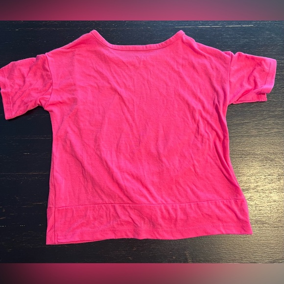 Girls Short Sleeve Twist Front Top - Picture 2 of 4